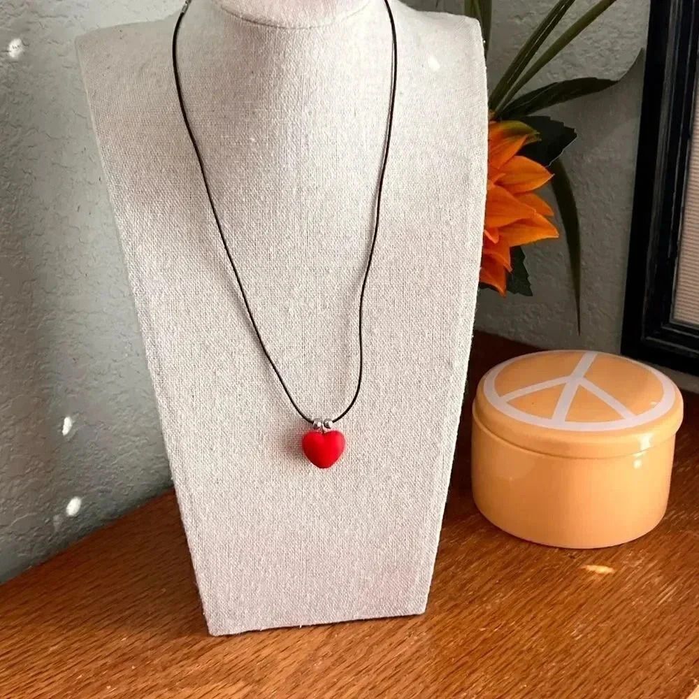 Brand new Red Heart 💔 Necklace #JW7